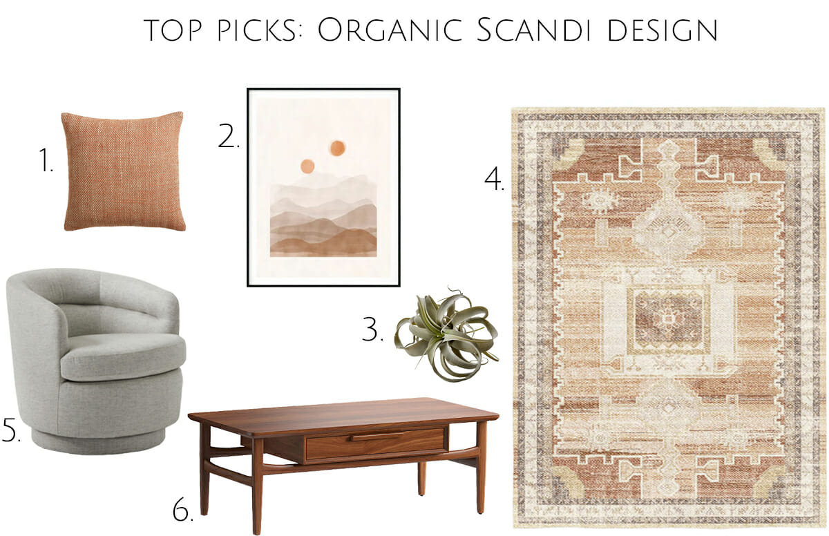 Top picks for a scandi living room interior design