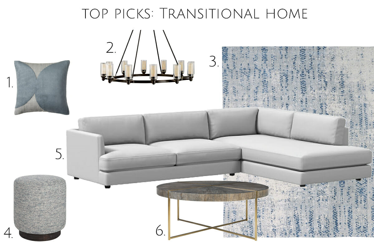 Transitional home top picks