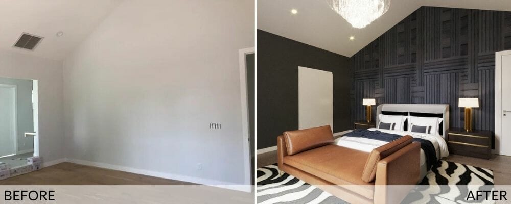 Bedroom before and afters by Jessica S