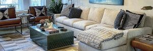 Contemporary decorating style in an interior design by Ally L