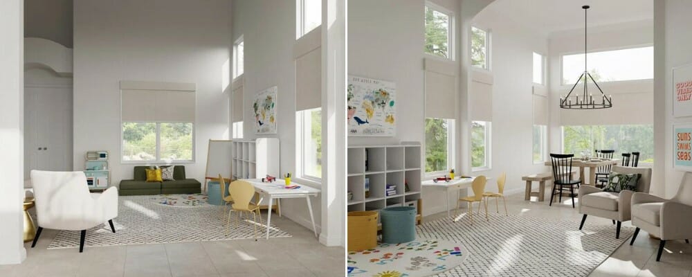 Style de design contemporain pour une salle de jeux pour enfants par Dragana V