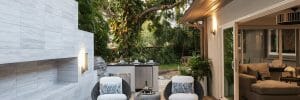 Contemporary online patio design by Decorilla designer Stella P