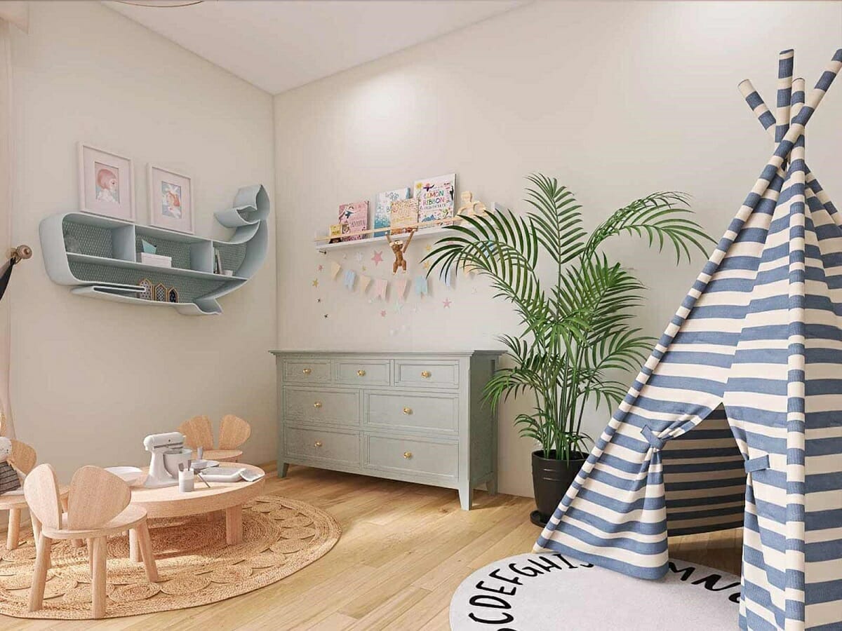 Kids room storage ideas by Nishtah S