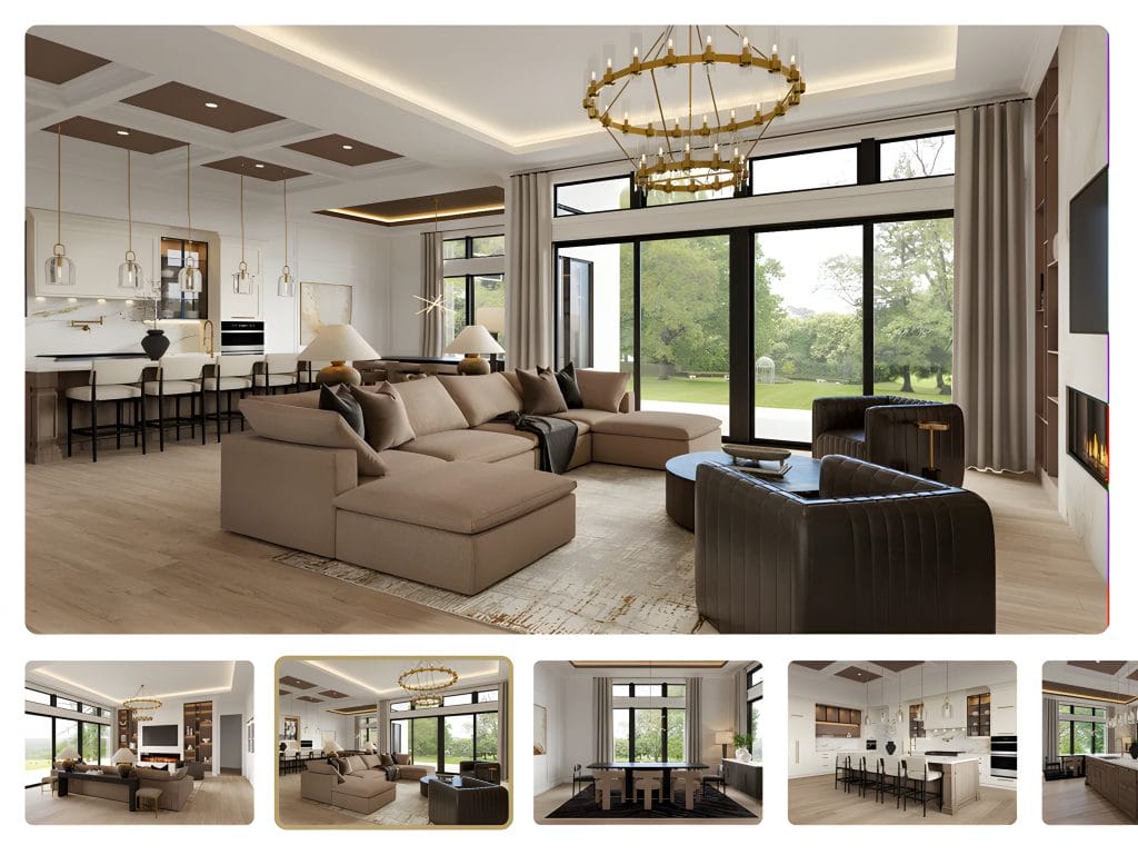 Living room by Decorilla, online living room design service