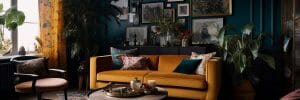 Maximalist decor style and interior design