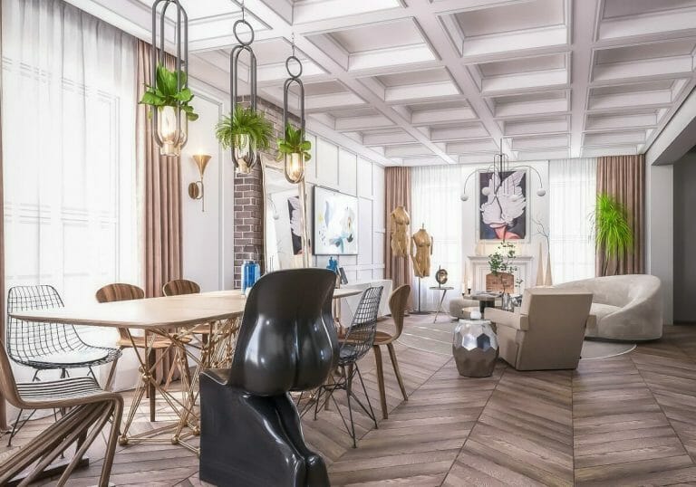 Maximalist Interior Design for a Wonderfully Wild Room
