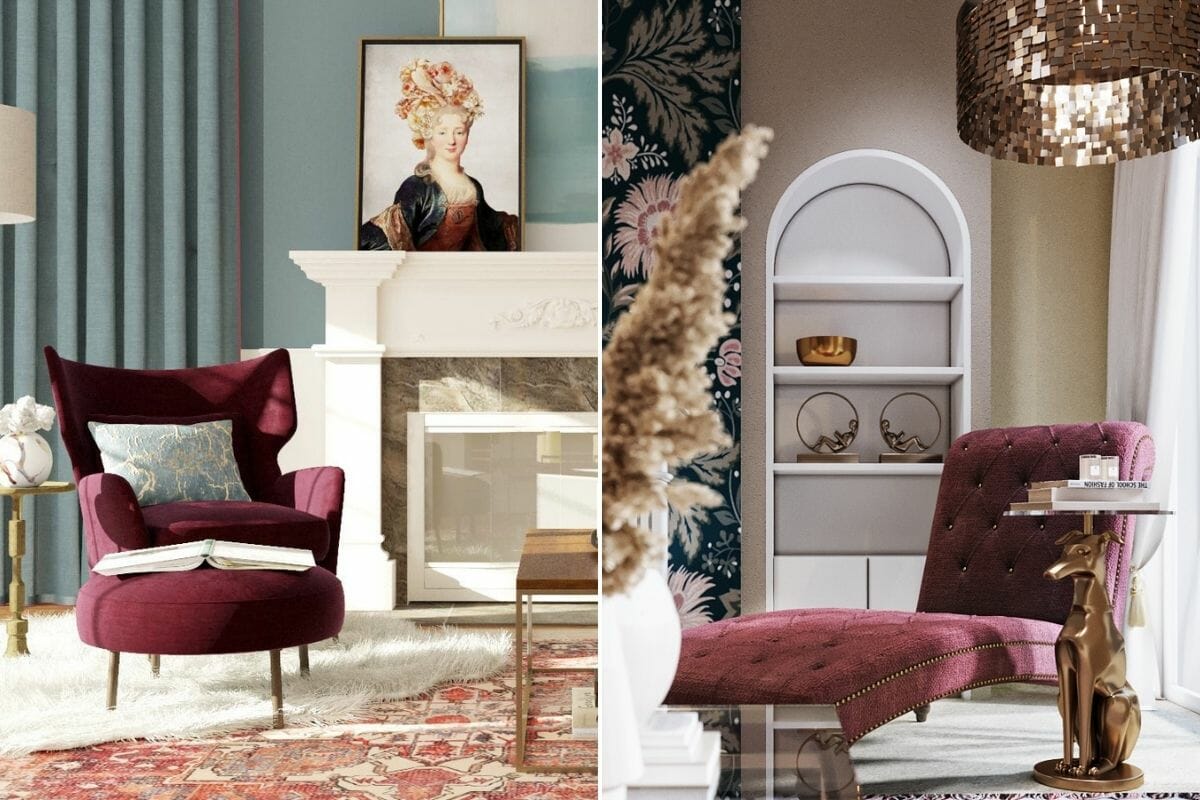 Maximalist interiors by Aida A and Aimee M