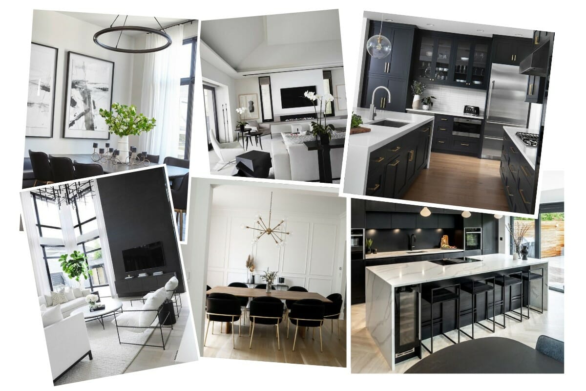 Black And White Kitchens: Ideas, Photos, Inspirations