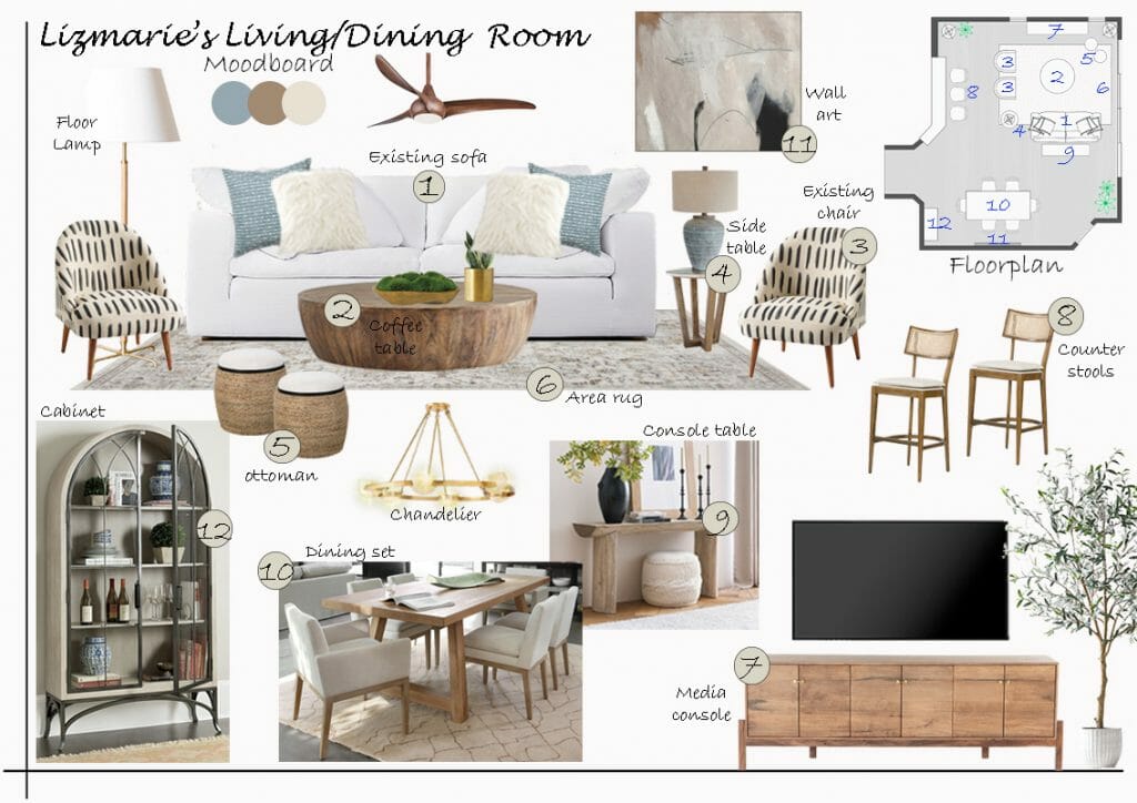 Before & After: Inviting Organic Interior Design - Decorilla Online ...