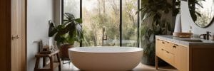 Relaxing Zen Bathroom Design