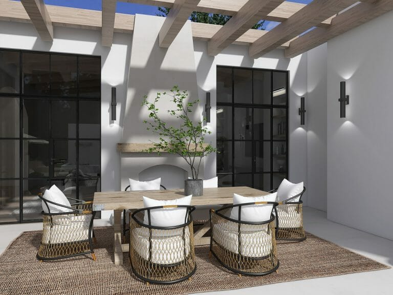 Swoon-Worthy Patio Inspiration for a Designer Backyard - Decorilla ...