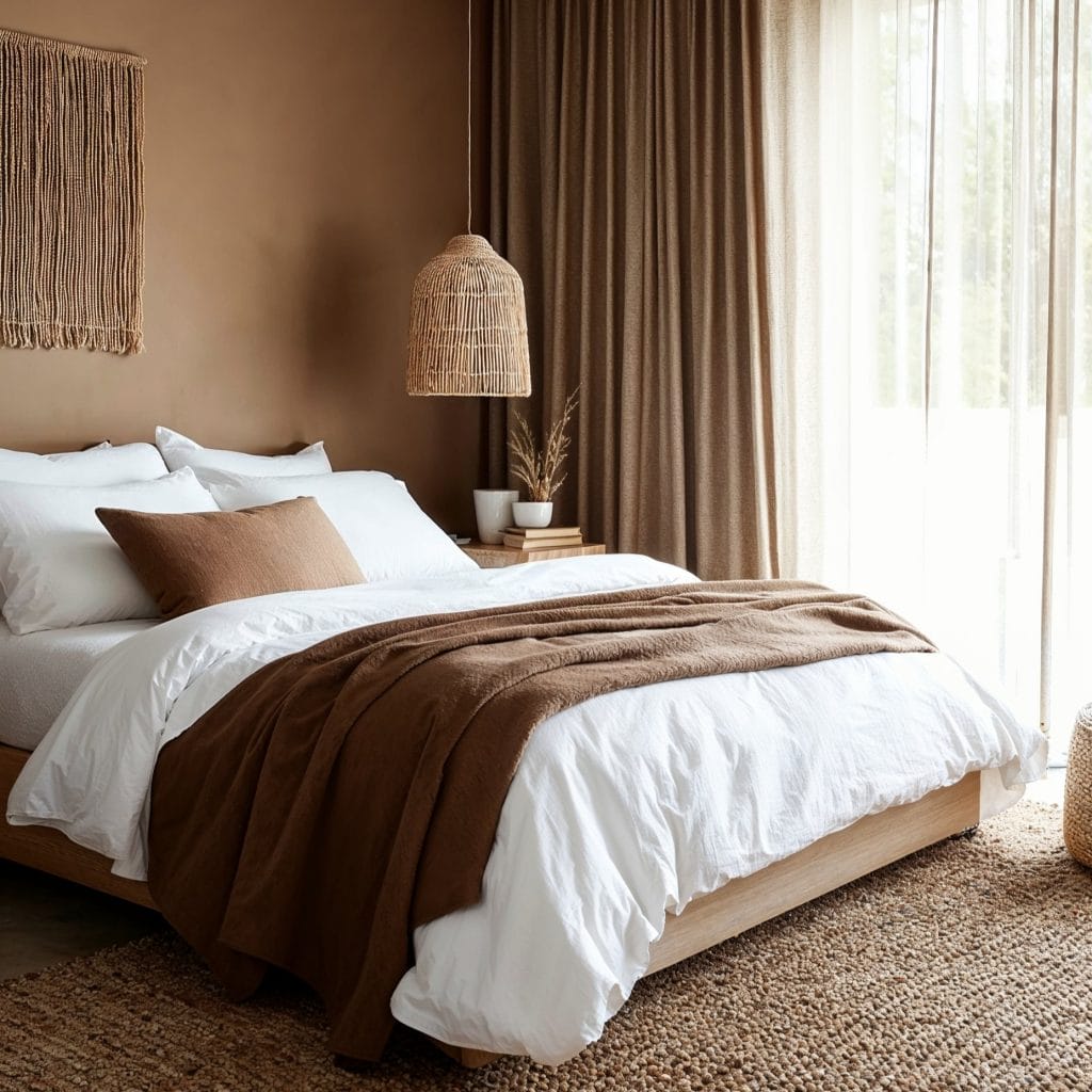 Bohemian bedroom design ideas by Decorilla