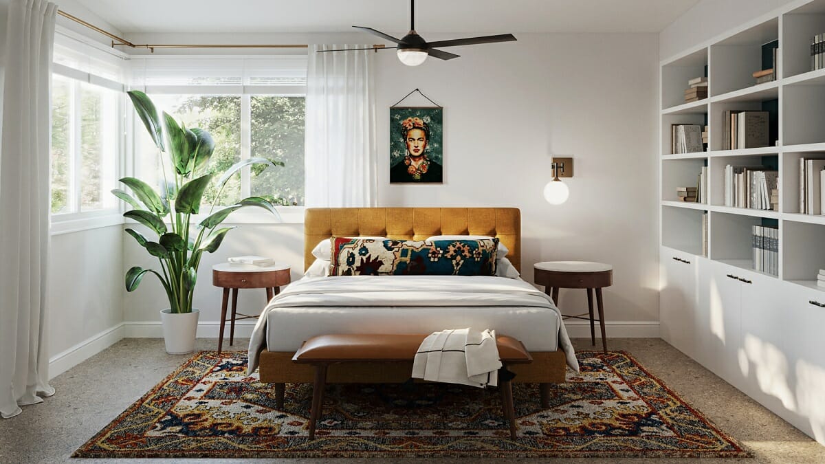 Bohemian bedroom interior design ideas by Casey H