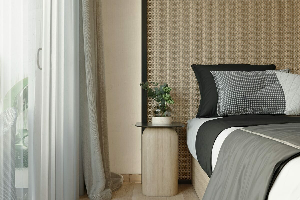 Contemporary bedroom decor details ideas by Basma E