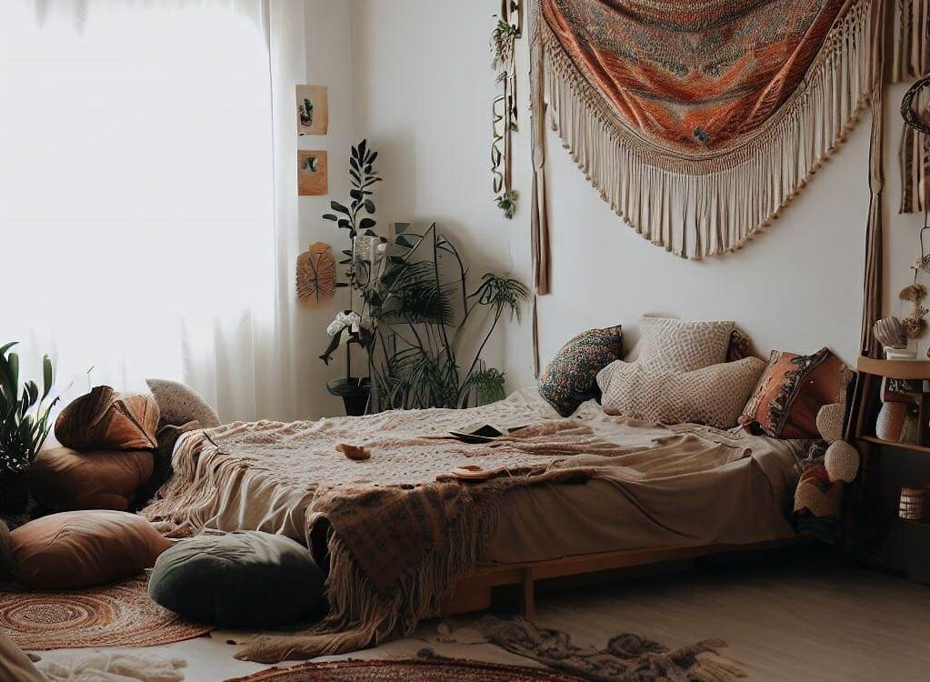 Cozy boho bedroom ideas