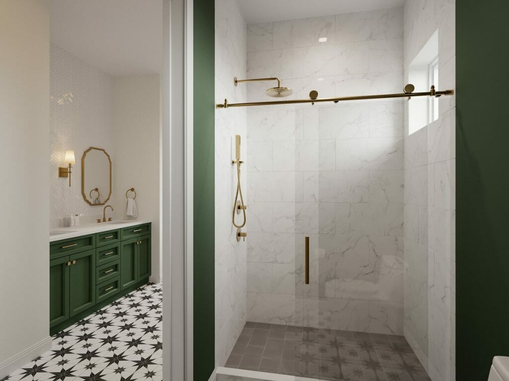 Before & After: Transitional Guest Quarters Design - Decorilla Online ...