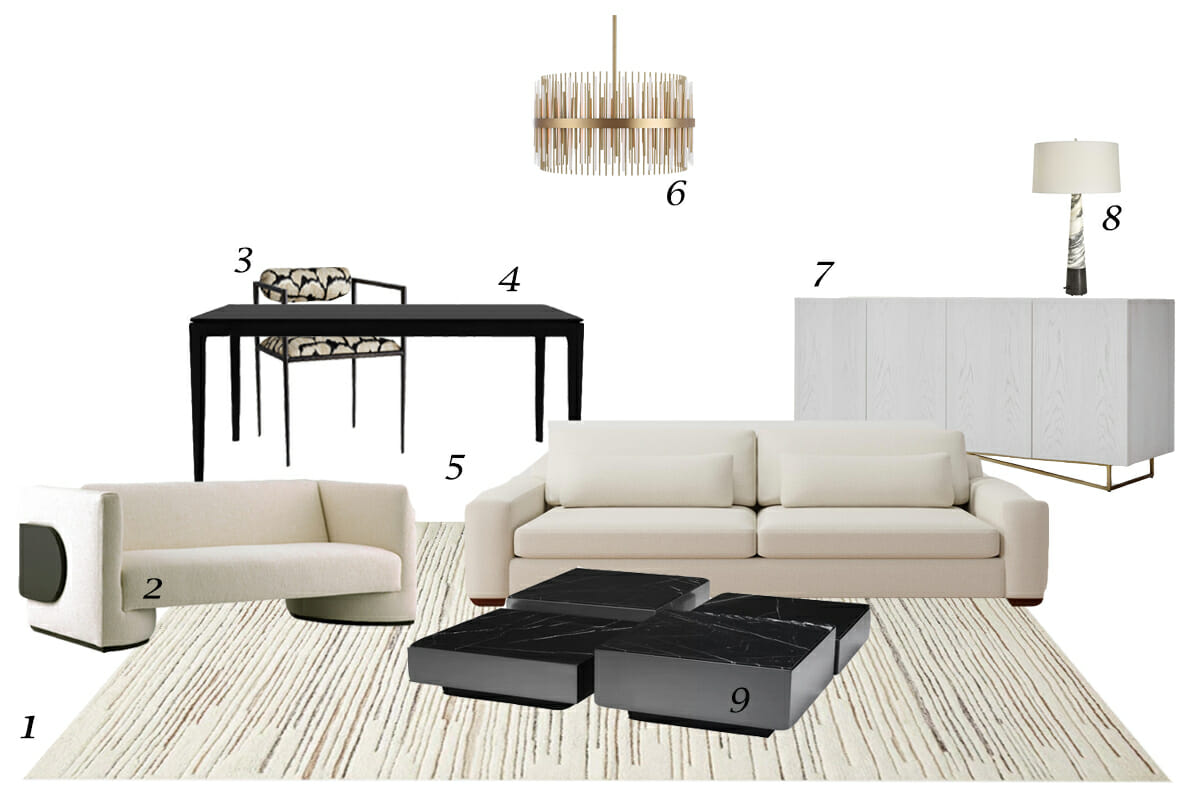 Living room transformation top picks by Decorilla