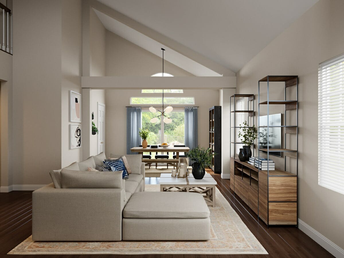 Modern Cape Cod Home Interiors by Drew F
