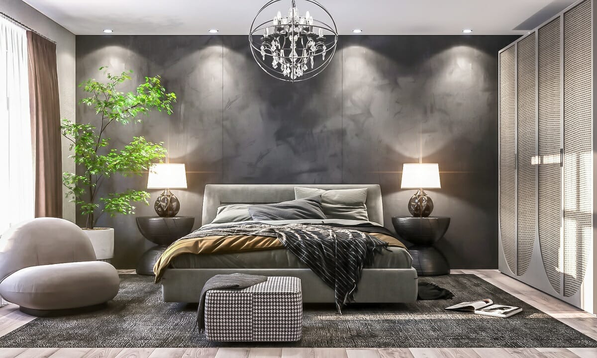 Stunning contemporary bedroom interior design ideas by Raneem K