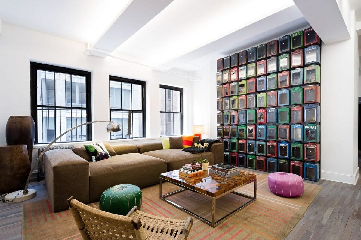 Bauhaus interior designers take on a living room