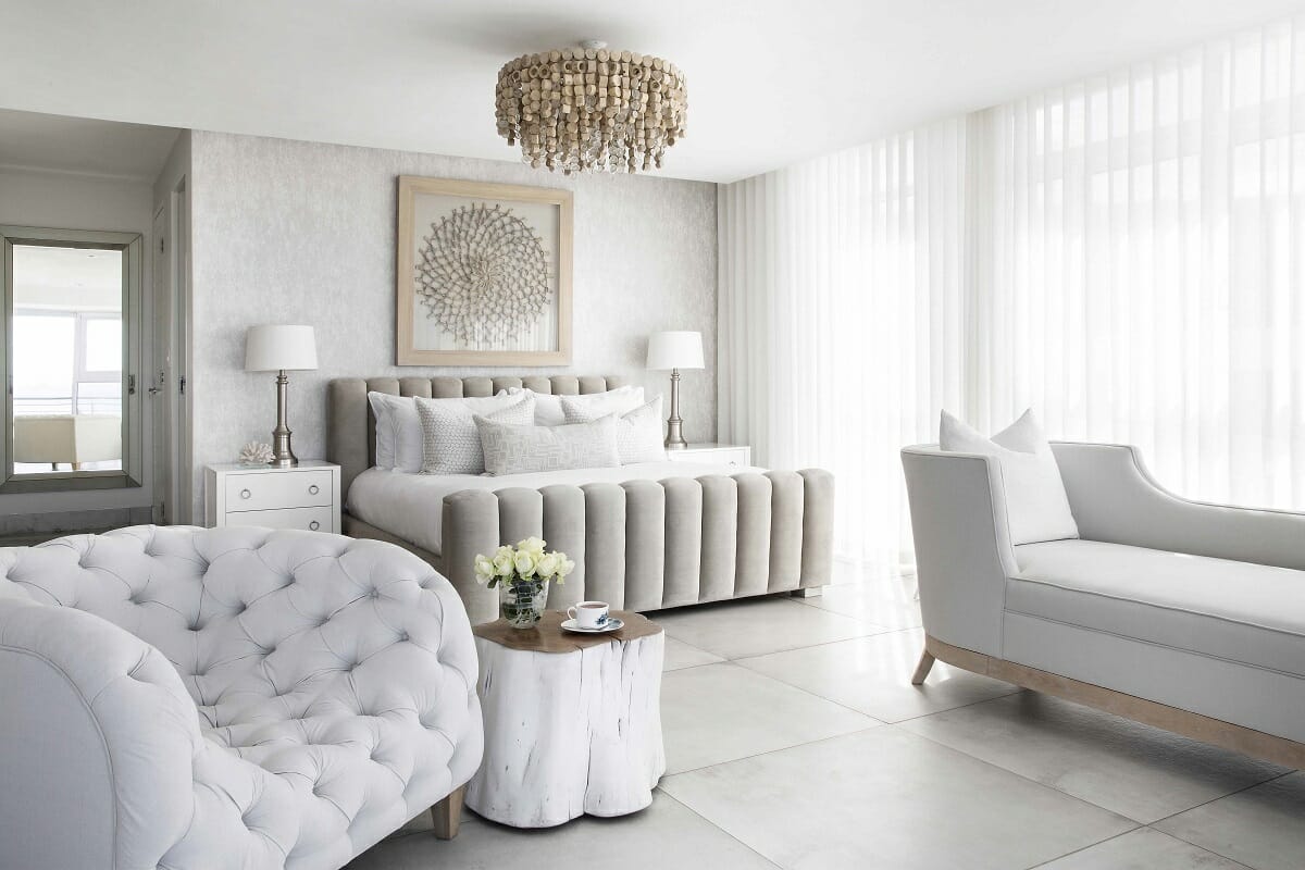 Bedroom furniture ideas for a coastal interior design by Anna C