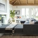 Contemporary living room sofa ideas by Decorilla designer Lori D