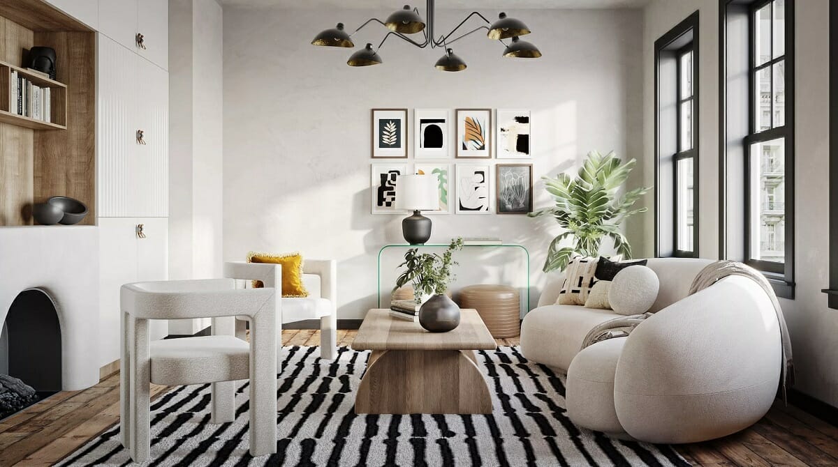 Living room by one of the Bauhaus interior designers Cayetana S