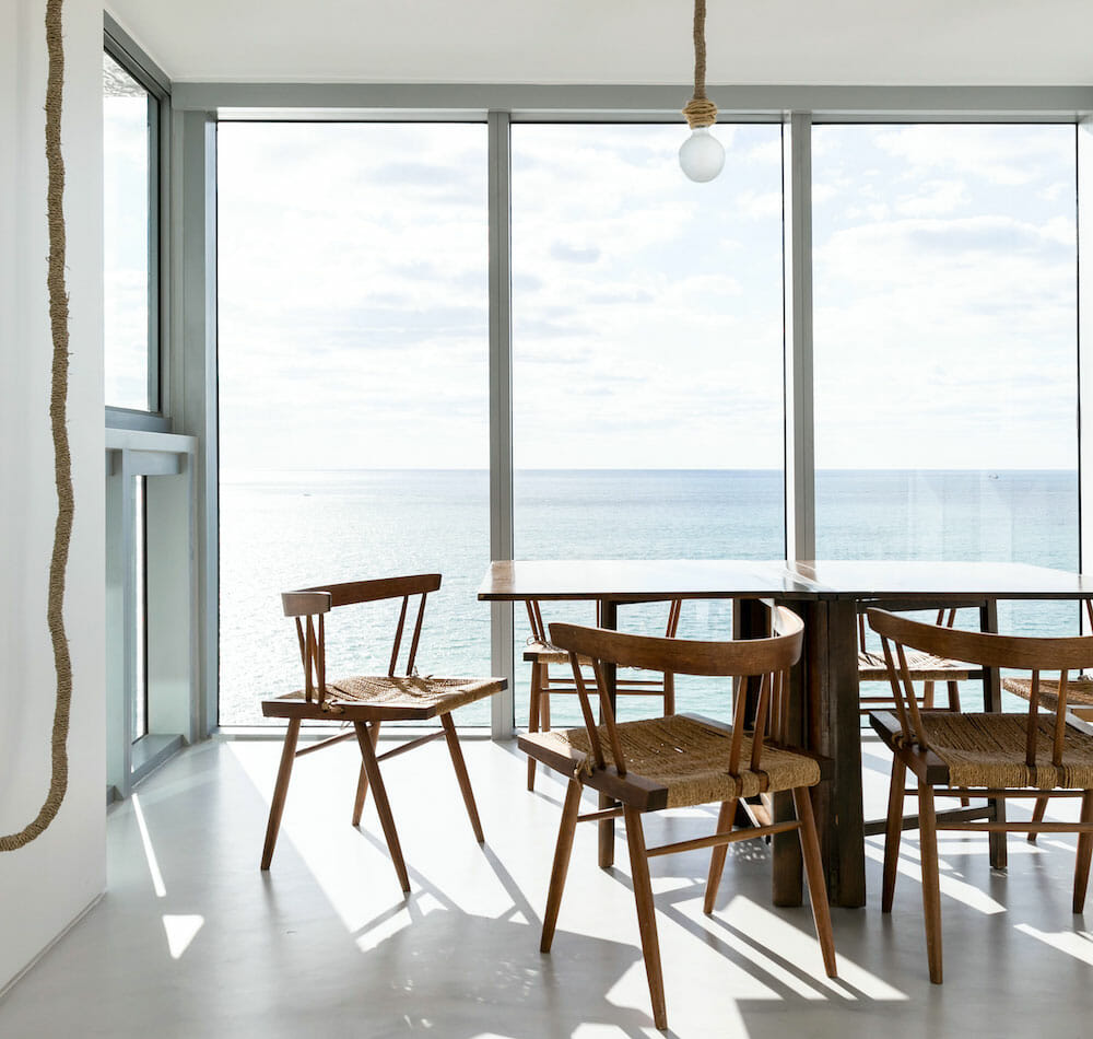 Modern Scandinavian Dining Room by Decorilla Designer Jasmine T