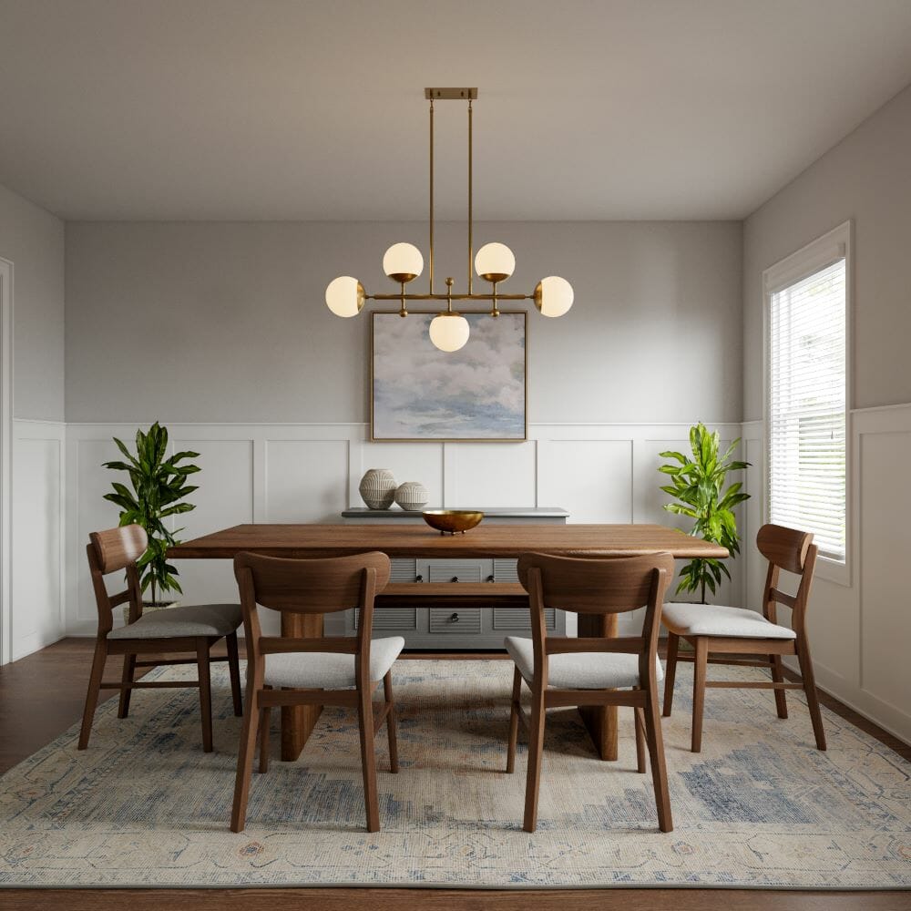 Modern dining room by Decorilla