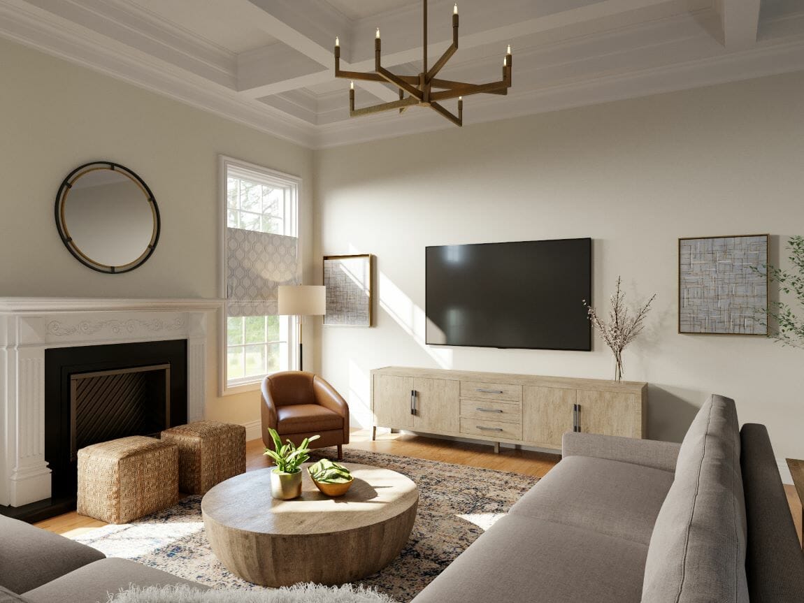 Warm Neutral Living Room