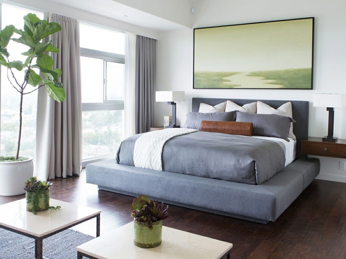 Bedroom curtain design ideas with a simplistic look