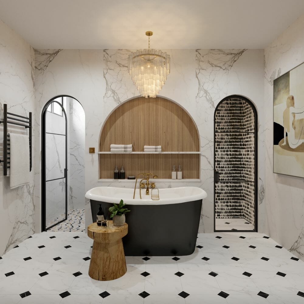 Creative ensuite bathroom ideas by Decorilla