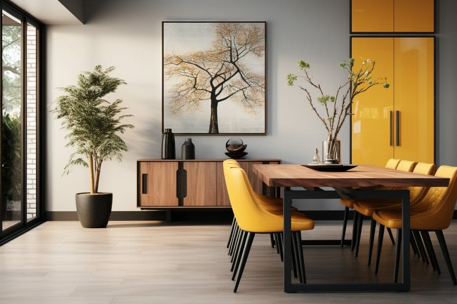 Dining table styles for an eclectic contemporary room2