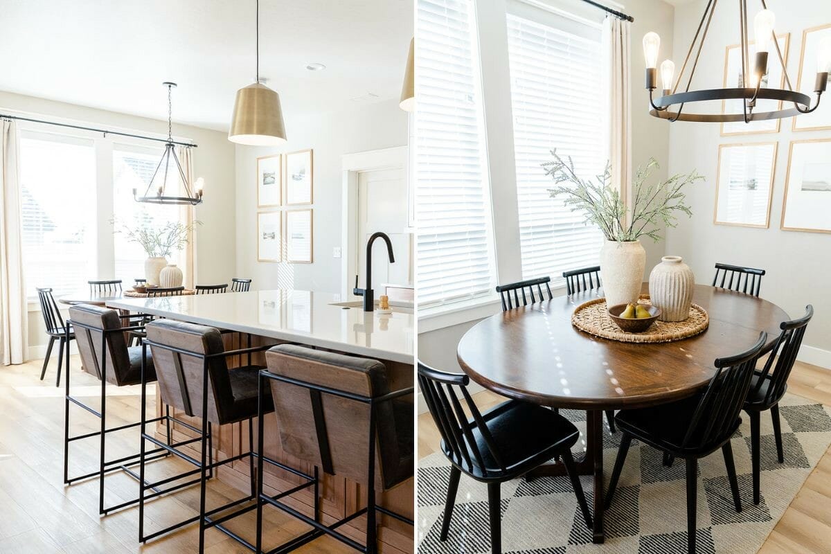 Eat in kitchen tables and decorating ideas