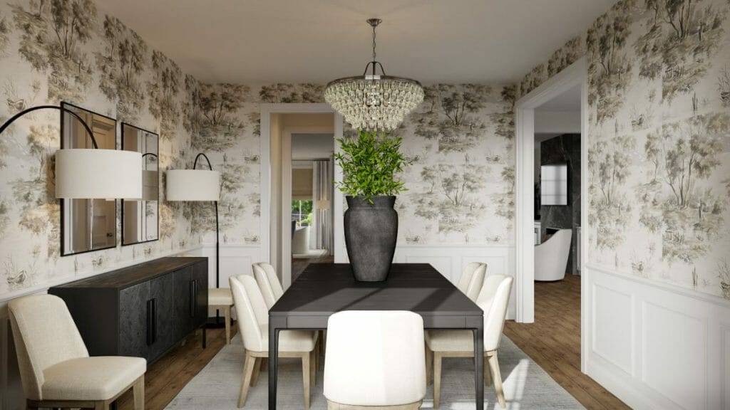 Before & After: Luxury Farmhouse Interior Transformation - Decorilla ...