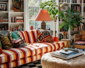 Unique spare room ideas with a home library design
