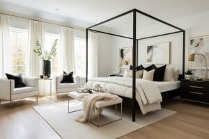 Ensuite master bedroom design