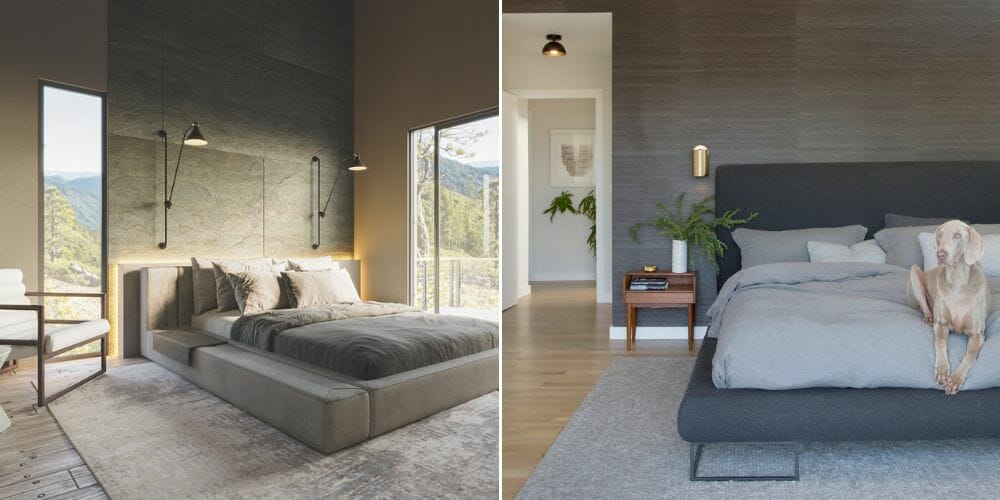 Minimalist modern master bedroom inspiration