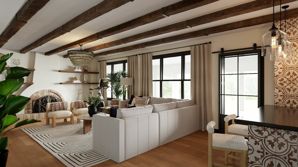 Modern Spanish interior by Decorilla