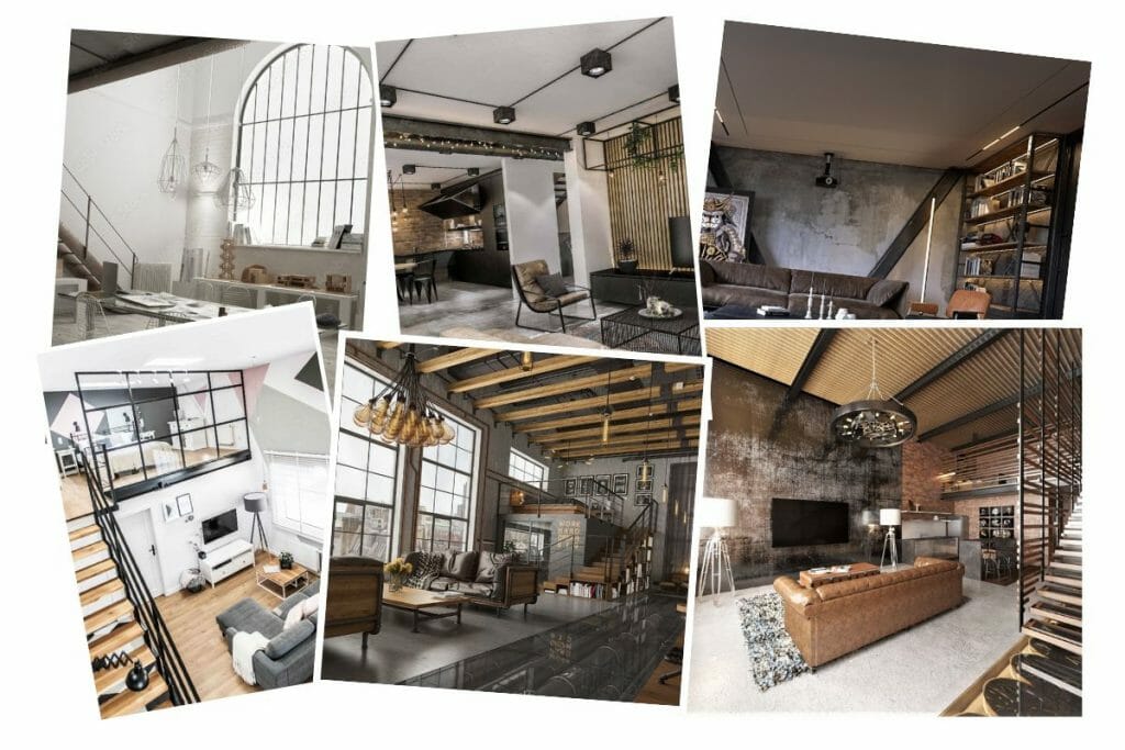 View of Industrial Loft Design: Embracing Raw Materials and Open Spaces