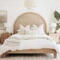 Serene natural bedroom design