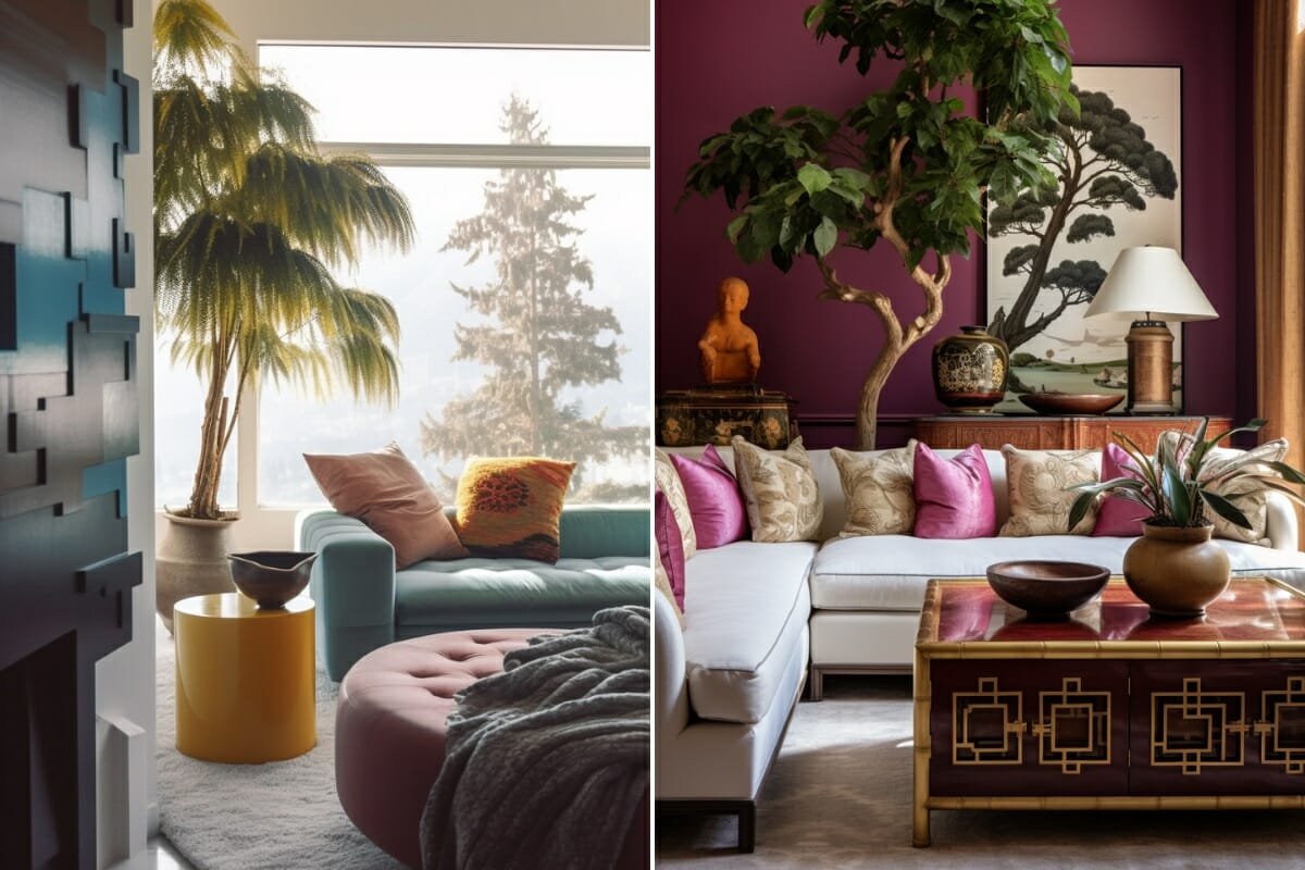 2024 home décor trends with dopamine decor