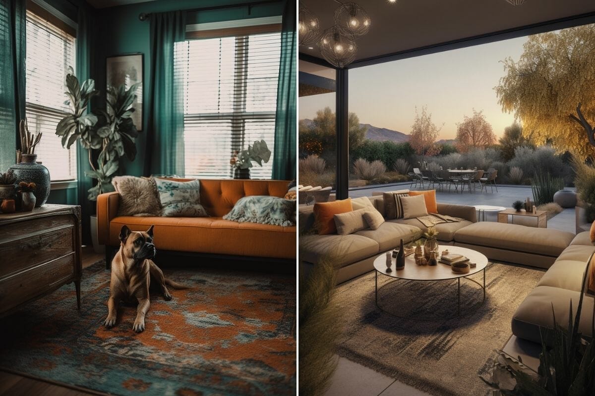 2024 interior design and décor trends with aI