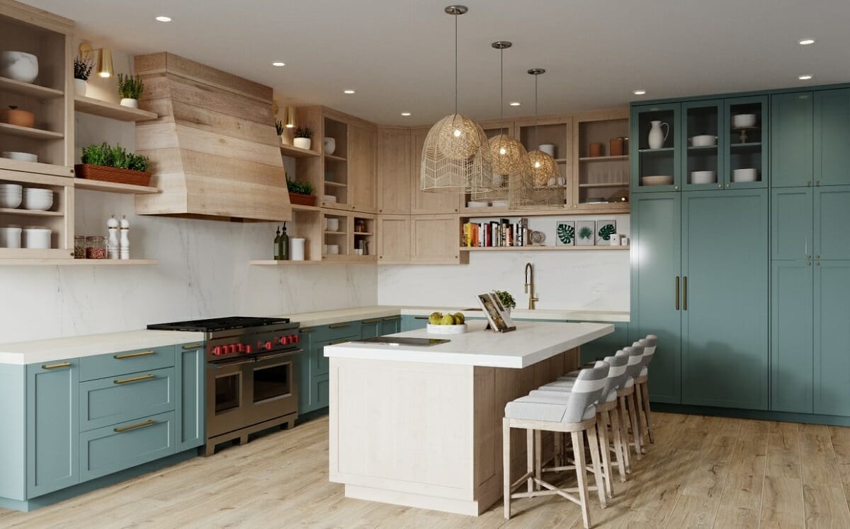 Kitchen paint colors 2024 with soothing colors