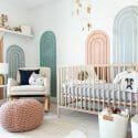 Nursery ideas with cute décor inspo and a feature wall