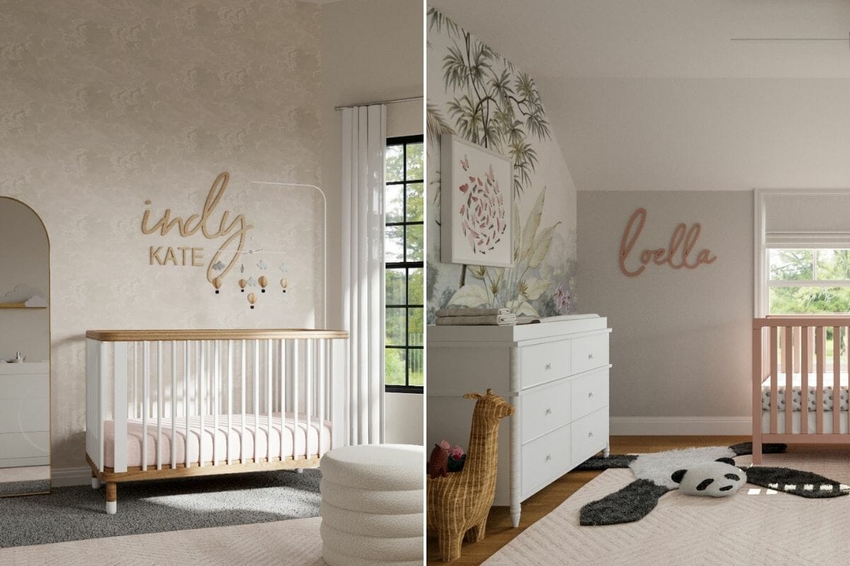 Nursery inspiration for wall decor