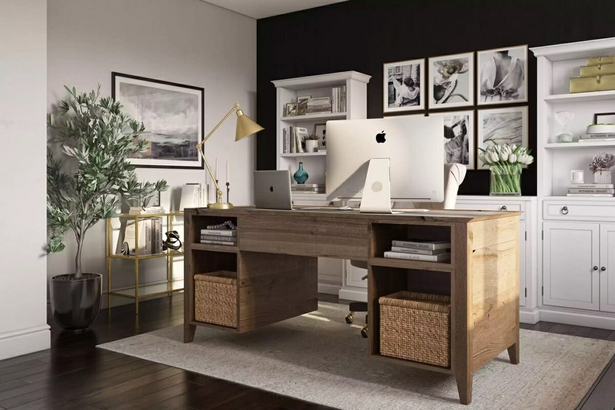 Office layout by the best Havenly interior designers