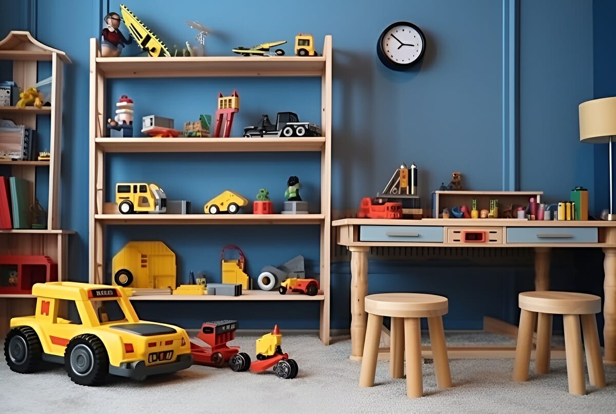 Playroom basement ideas and themes