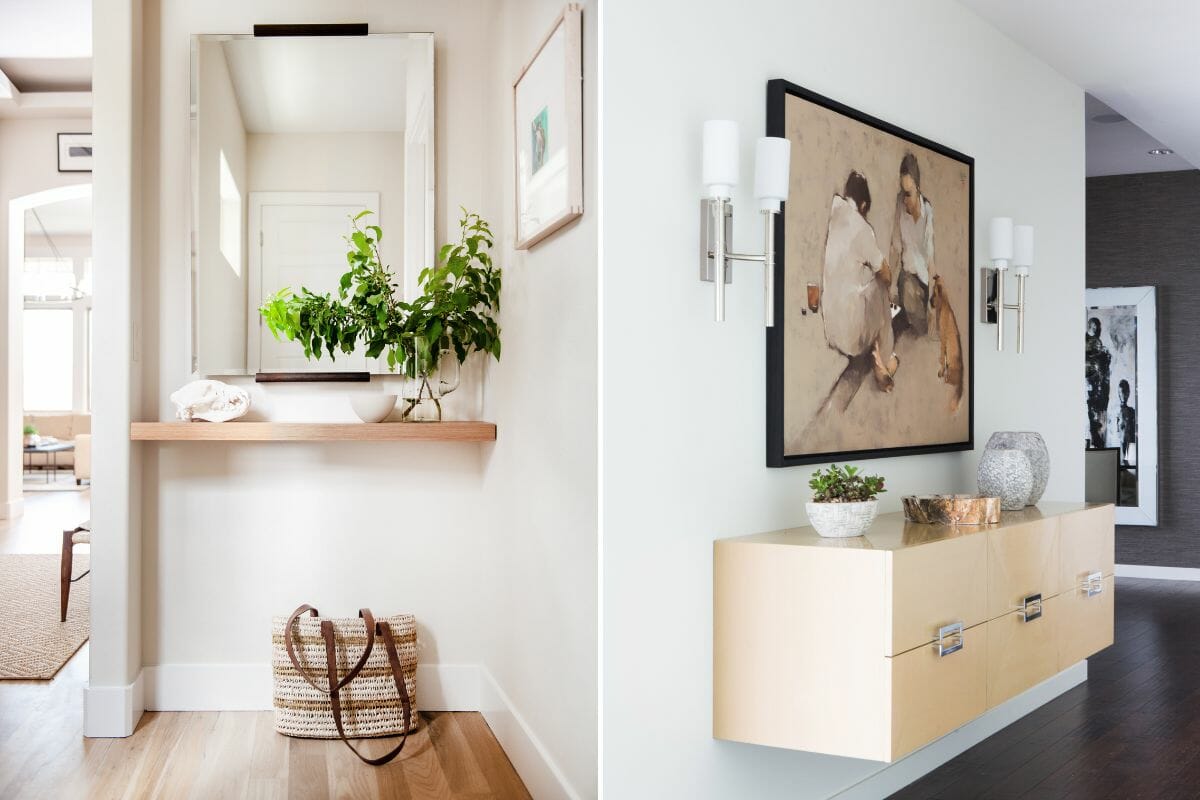 Small mudroom ideas by Decorilla designers Lauren K. and Lori D.