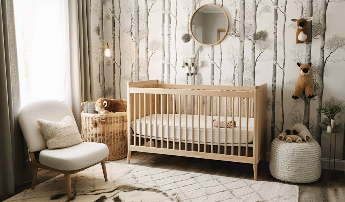 Woodland animal theme nursery ideas